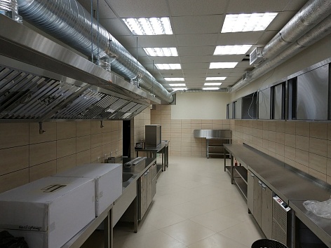 Вентиляция на профессиональной кухне 